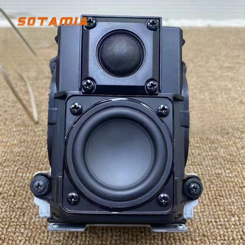 SOTAMIA Compact HiFi Speaker With Silk Film Tweeter And Full Range Audio Driver SOTAMIA Compact HiFi Speaker With Silk Film Tweeter And Full Range Audio Driver