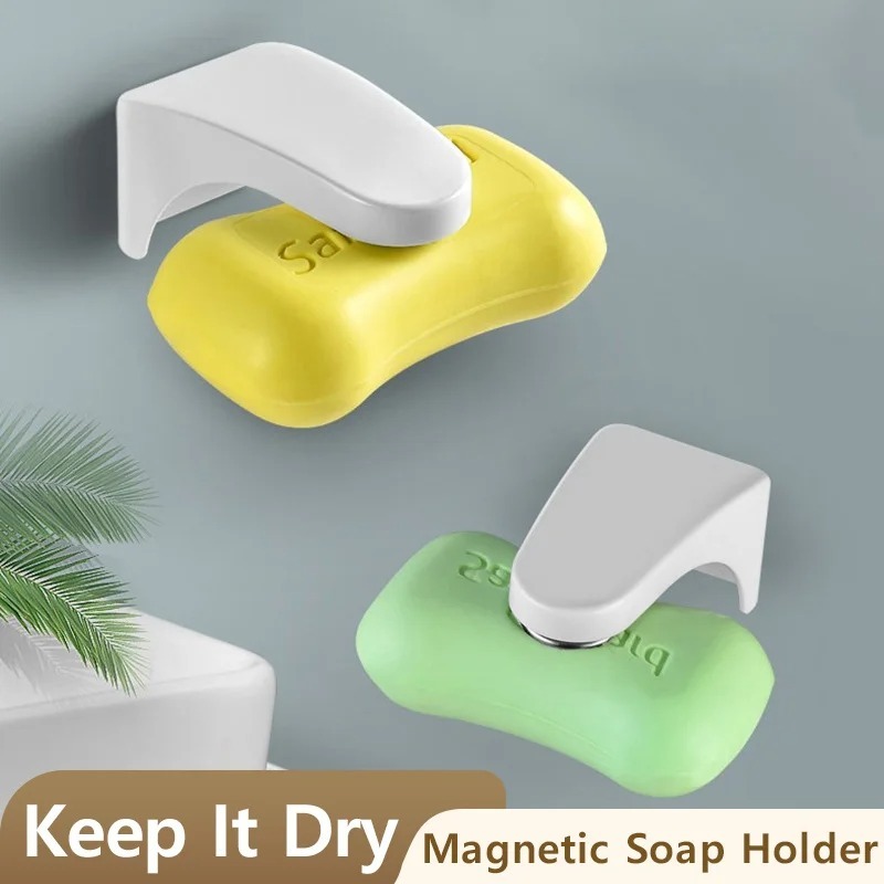 Drain Soap Holder, Magnetic Punch Free Soap Box For Toilets Drain Soap Holder, Magnetic Punch Free Soap Box For Toilets