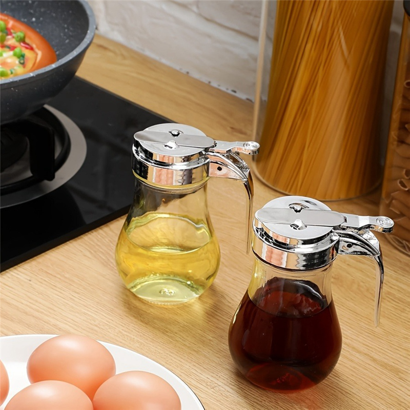Dishwasher Safe Syrup Dispenser, No Drip Syrup Bottle For Maple Syrup And Honey Dishwasher Safe Syrup Dispenser, No Drip Syrup Bottle For Maple Syrup And Honey