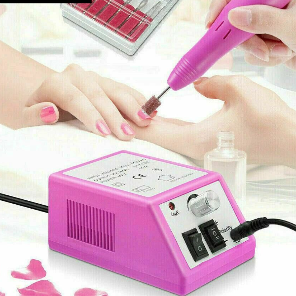 Electric Nail Drill Set Professional Manicure & Pedicure Machine With RPM Speed Electric Nail Drill Set Professional Manicure & Pedicure Machine With RPM Speed