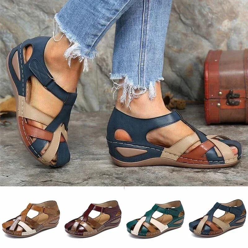 Womens Lightweight Summer Sandals Comfortable Beach And Casual Shoes green 43