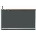 AARCO Wall Mounted Magnetic Chalkboard Porcelain/Metal/Steel in White | 24 H x 36 W x 1 D in | Wayfair 120A-23CS