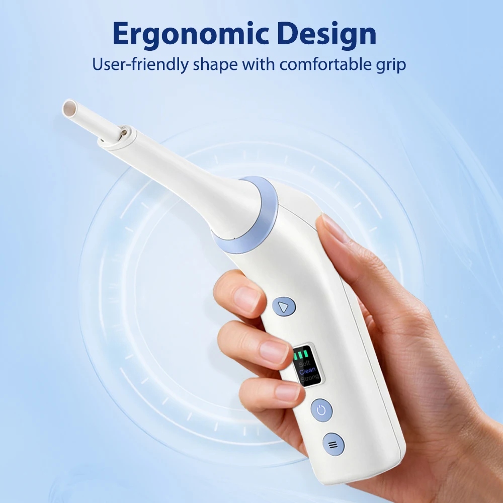 Elektrisches Mandelstein-Entfernungswerkzeug LED-Licht Mandelstein-Entfernungsset 3 Saugmodi Mandelstein-Entfernung Mundpflege Image