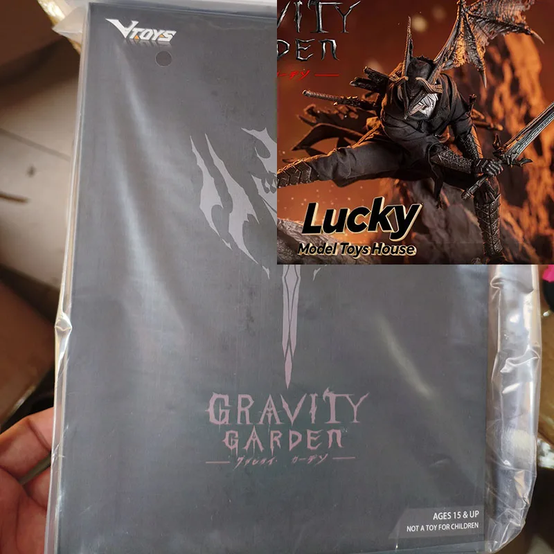 VTOYS 1/12 VSD009 Normale Version Schwerkraftgarten Weißes Haar Hübscher Drache Monster Hunter 6 Zoll Display Mann Soldat Modell Geschenke