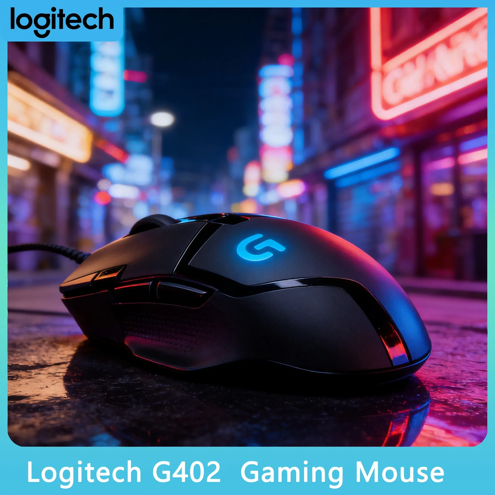 Präzises Zielen: Logitech G402 Gaming-Maus Image