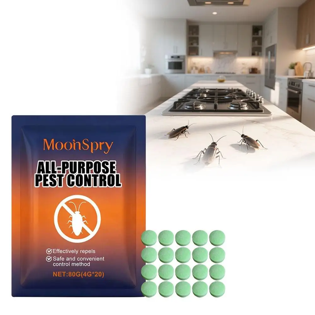 Insektenschutztabletten Schädlingsabwehrpillen Natürliches Bergamottenöl Abwehrmittel Innenraum-Schädlingsbekämpfung Heim- und Hotelschutz Image