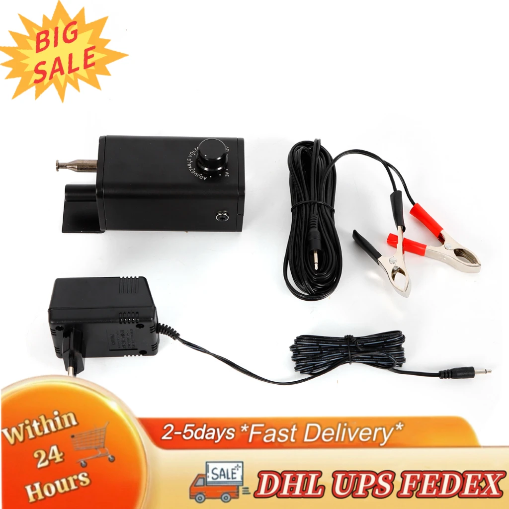 Vielseitiger elektrischer Drehspieß- und Grillmotor, einstellbare Geschwindigkeit, leichtes, tragbares Design für den Grill zu Hause, in der Küche und im Freien Image