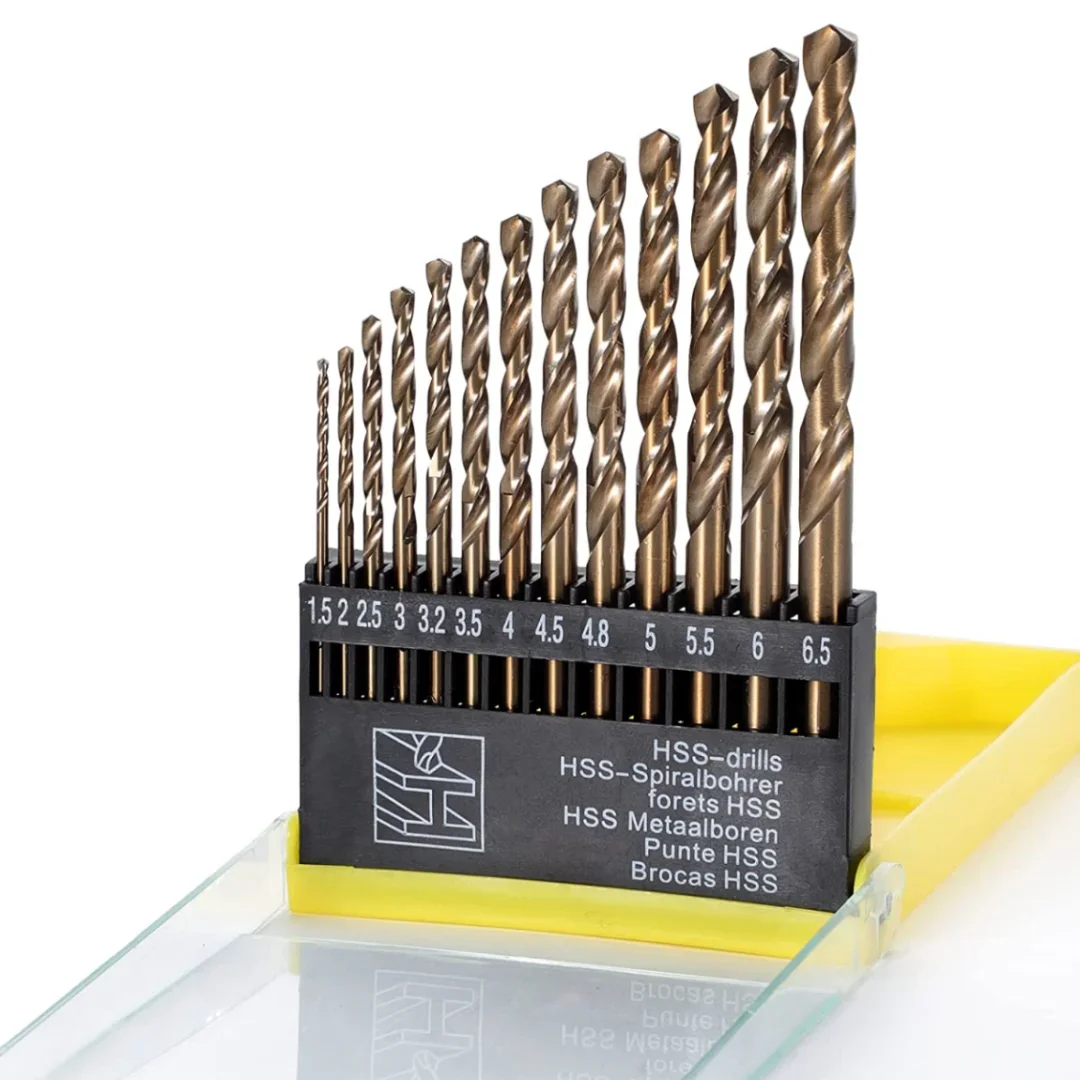 13-teiliges metrisches Bohrer-Set (3/16”-1/2”) für Glas, Metall, Fliesen, Beton, professionelle Mauerwerk-Bohrer aus Wolframkarbid Image