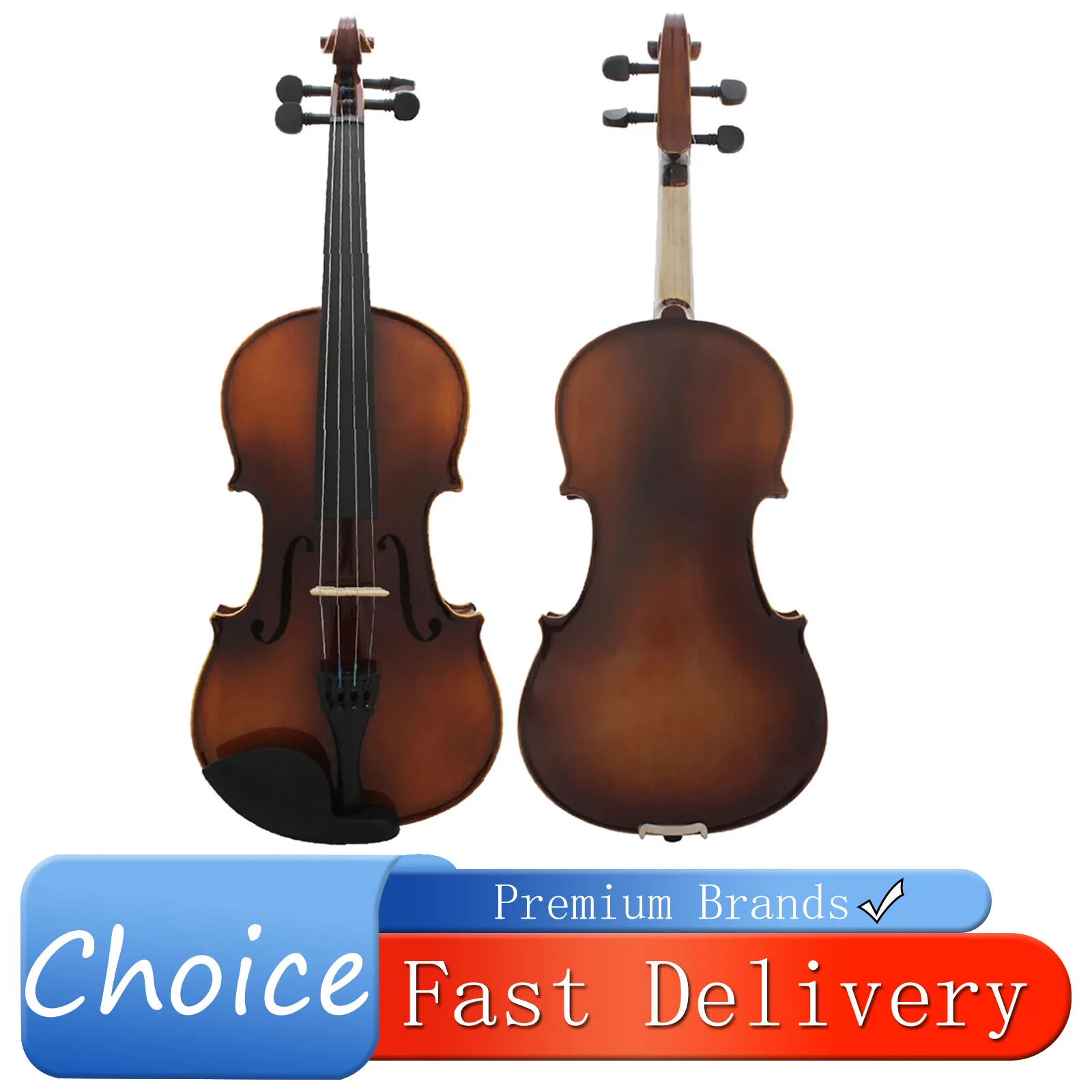 IRIN 4/4 Akustische Violine Ahorn Violino Professionelle Vintage Stil Violine Mit Fall Bogen Anfänger Studenten Kinder Instrument Geschenke