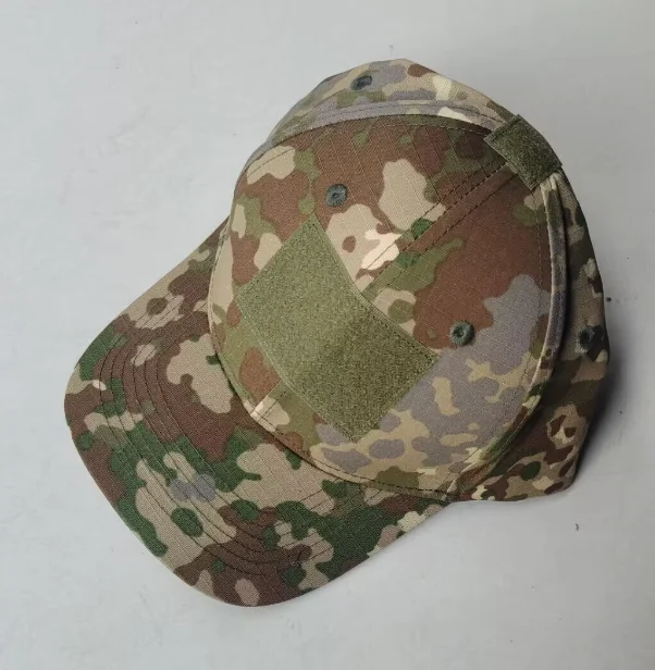 Deutsche Multitarn Flecktarn Tarnmuster Baseballkappe Herren Sommermütze Image
