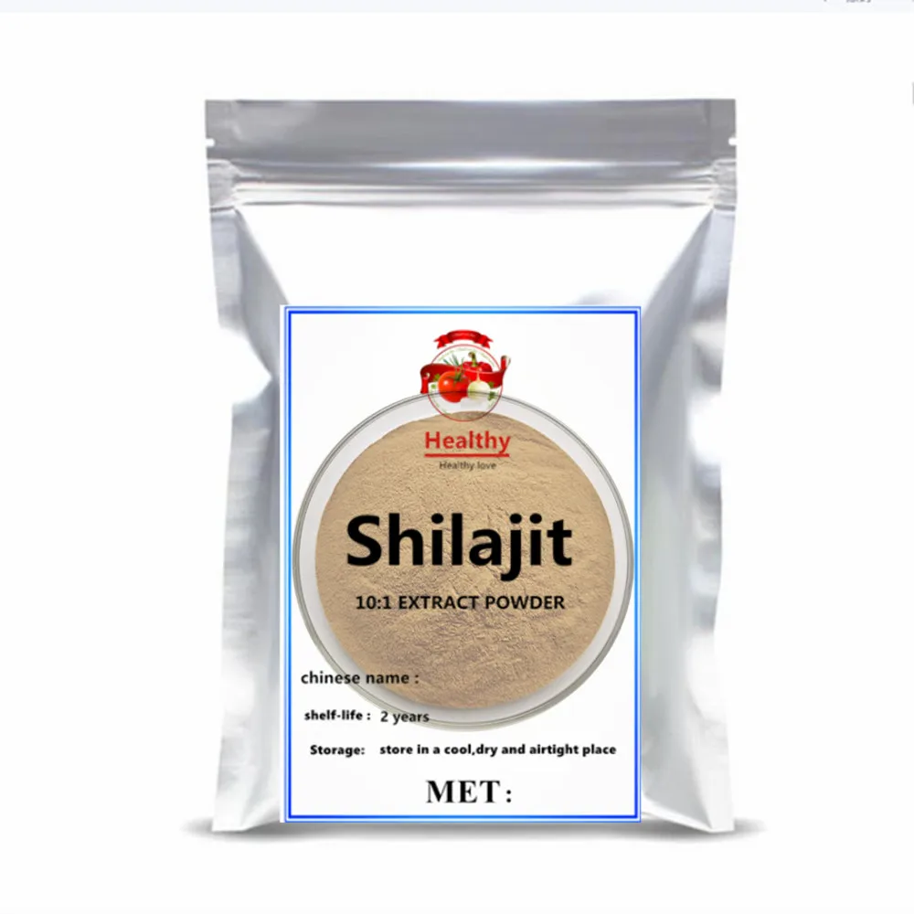 Hochwertiger Shilajeet (Shilajit) Extrakt Maßgeschneidertes Pulver mit Nachfüllbaren Beuteln Verpackung – Perfektes Natürliches Rohmaterial für G Image