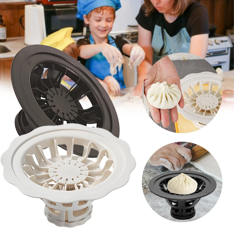 Blumenförmige Brötchen- & Teigtaschenmaschine DIY Gebäck- und Teigtaschenform Küchen-Backwerkzeug für einfache hausgemachte Brötchen Image