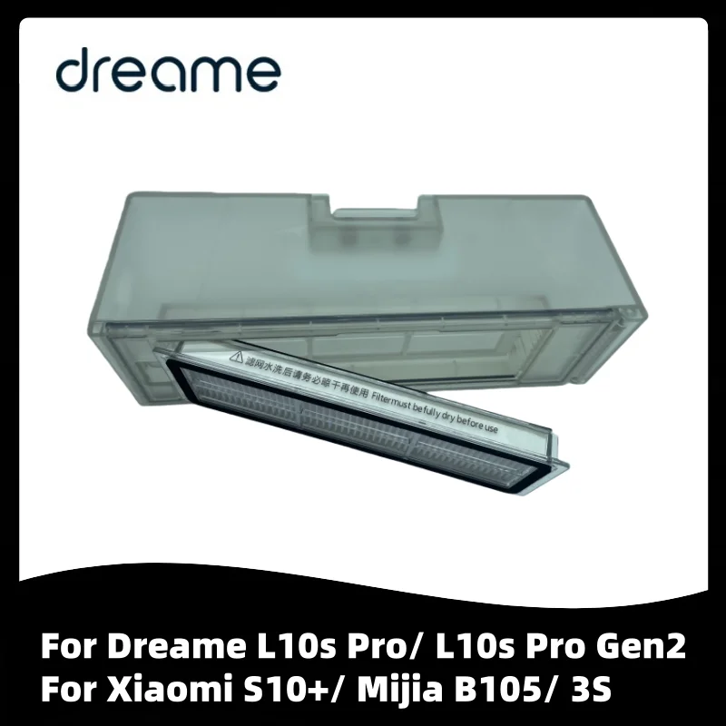 Original Für Dreame L10s Pro/L10s Pro Gen2/Xiaomi S10 +/Mijia B105/3S Staub Box HEPA-Filter Staubsauger Mülleimer Ersatzteile Image