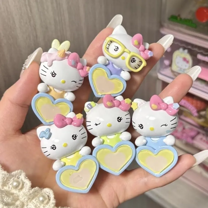 Sanrio Authentische Hello Kitty Sweet Energy Station Serie Liegende Süße Bohnen-Blindbox Überraschungs-Minifigur Ornament für Anime-Fans Image