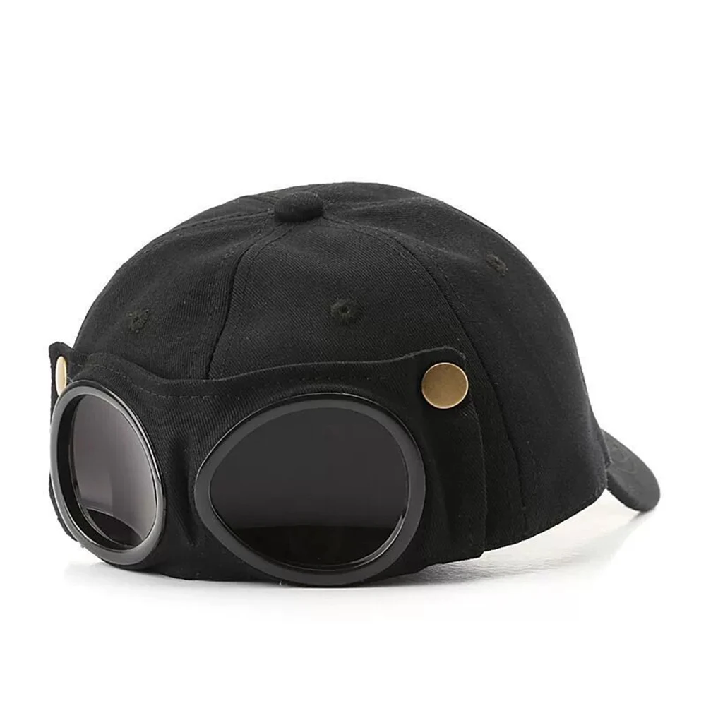 Neue Aviator Hut Sommer Persönlichkeit Gläser Baseball Kappe Weibliche Unisex Sonnenbrille Männliche Kappe Baseballkappe Jungen Kappe Image