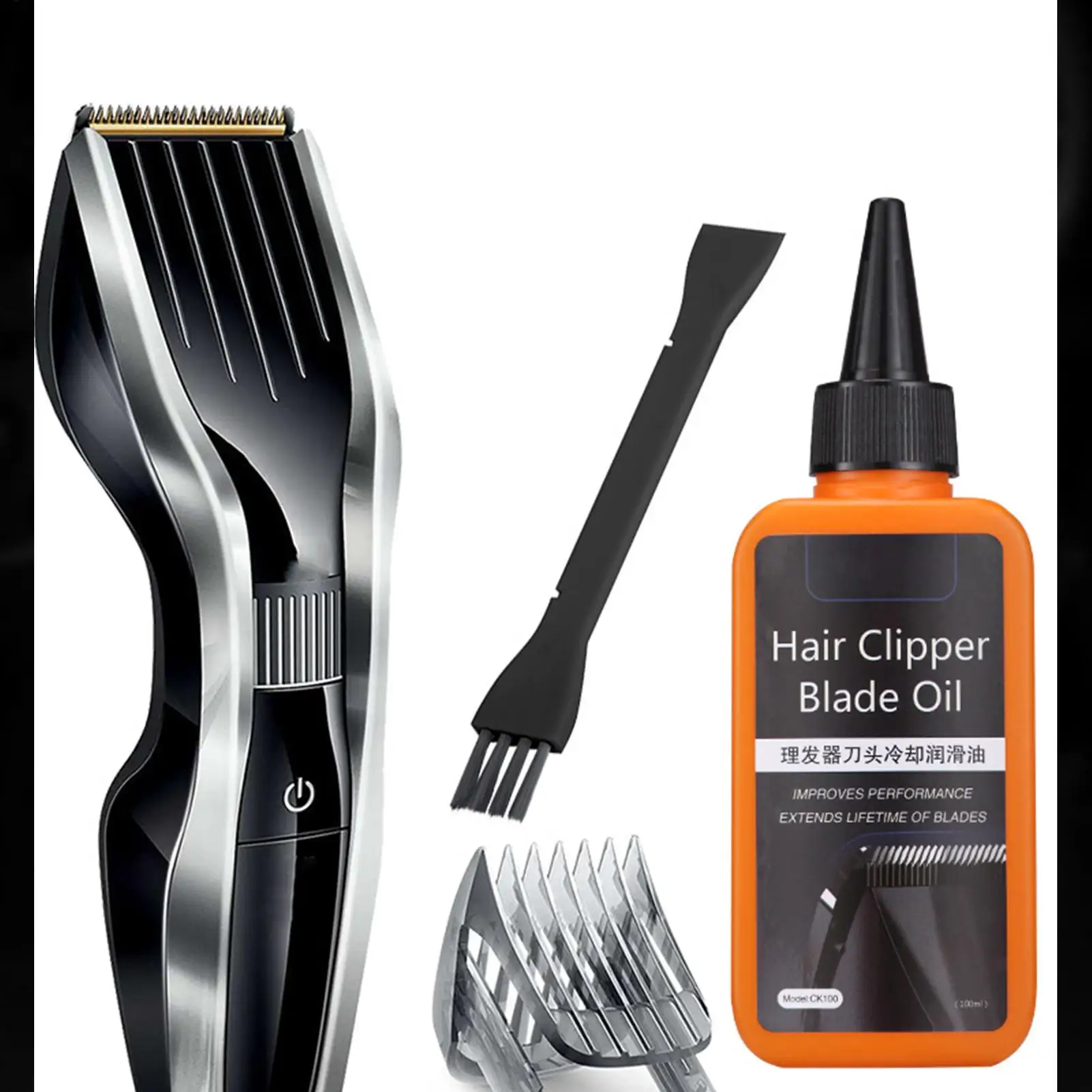 Haarschneidemaschinen-Öl, Friseur-Schmiermittel 100ml, Schere-Schmierfett, Tragbares Trimmer-Öl für Scharniere, Fahrräder, Laufbänder, Nähmaschinen Image