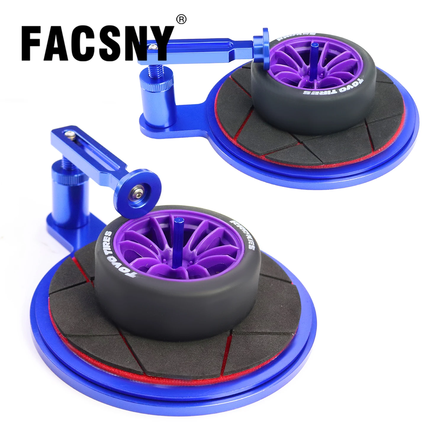 Halbautomatischer RC-Aluminium-Reifenkleber für einschließlich 40 mm und Reifen unter 40 mm 1/8 1/10 On-Road/Off-Road/Drift Car Upgrade-Teil