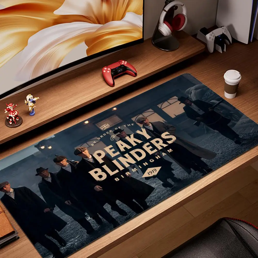 P-peakys b-blinders mouse pad großes Computers piel zubehör Mouse pads Schreibtisch matten Anti-Rutsch-Laptop Soft Mouse Pad Image