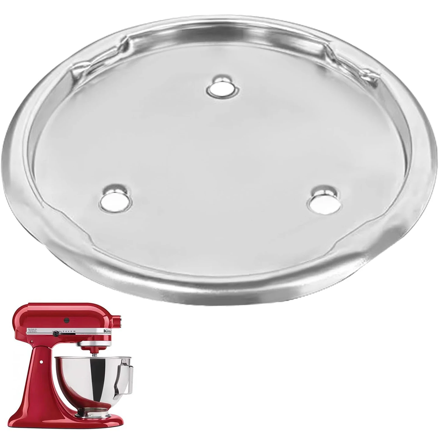W10191926 Rührschüssel-Schraubenabdeckung, Ersatz für Whirlpool KitchenAid Kenmore Rührschüssel-Klemmplatte 4163032, WPW10191926 Image