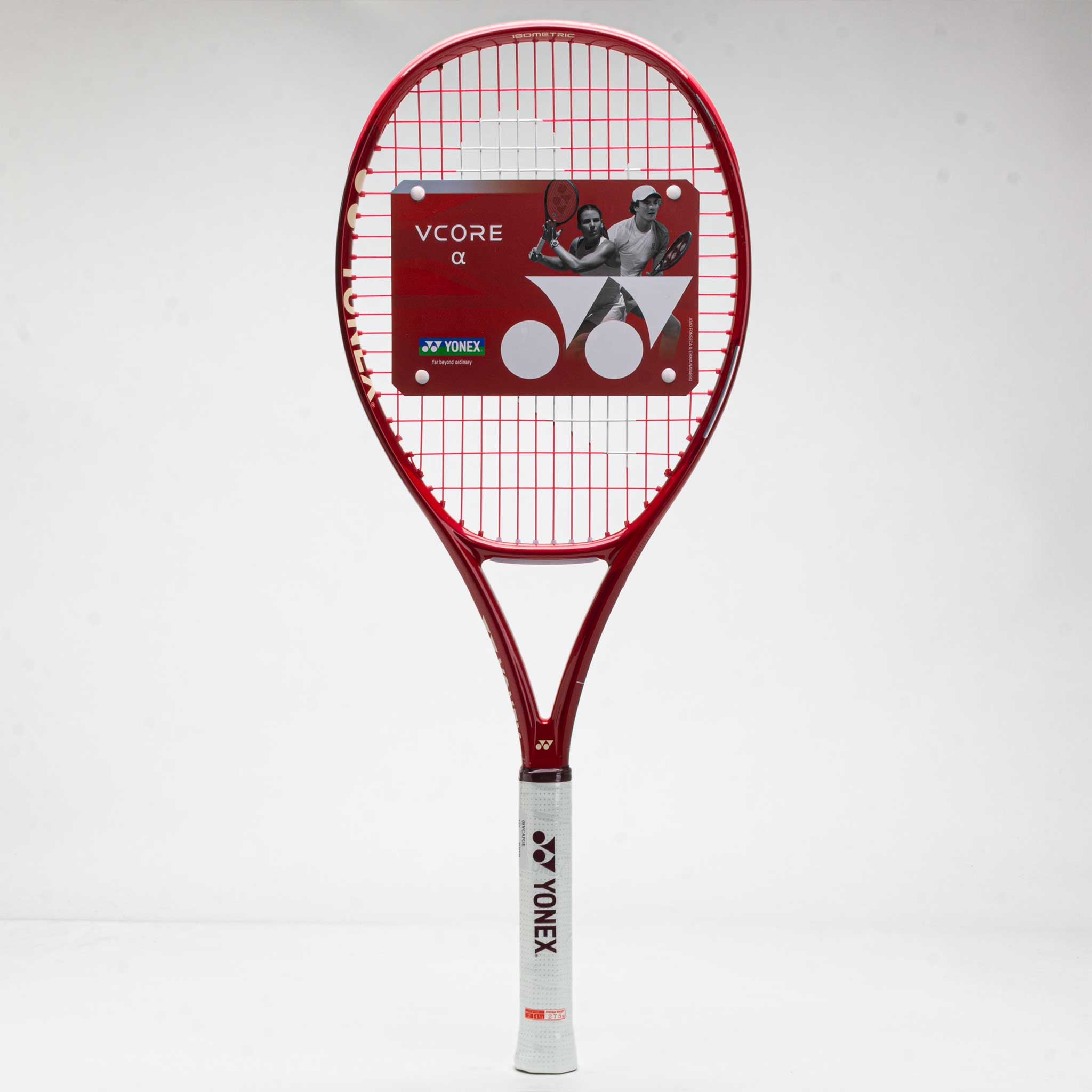 Yonex VCORE Alpha 100 275g Ruby Red Tennis Racquets