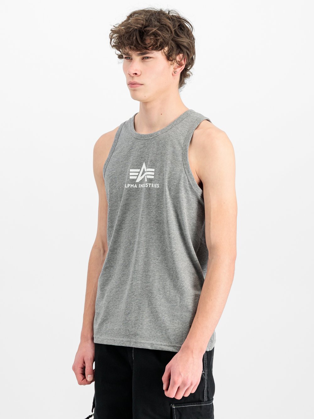Alpha Industries Tanktop Herren grau, XL Image