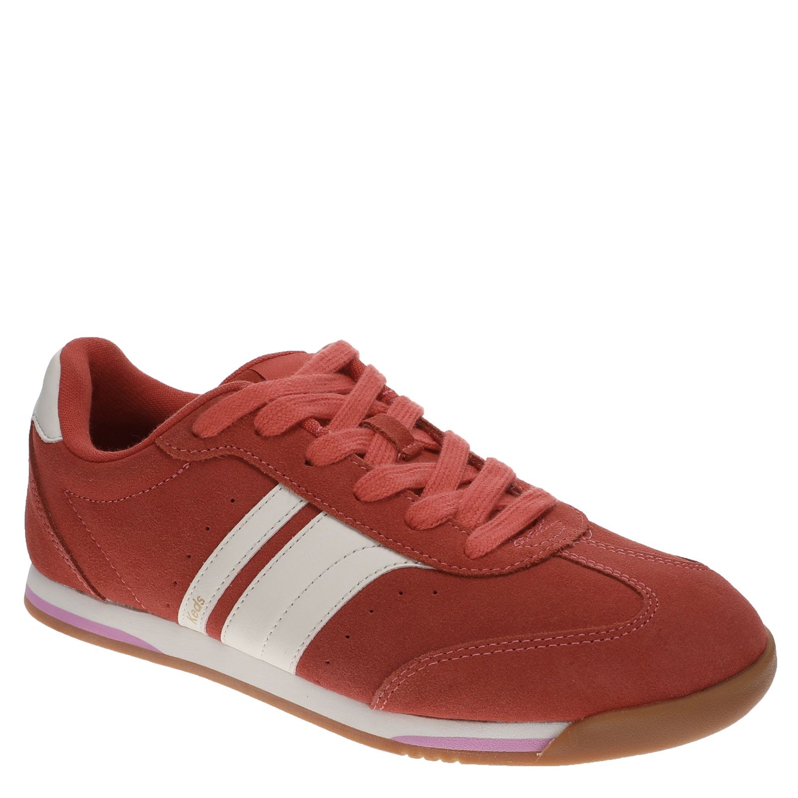 Keds Revival Suede/Leather - Womens 7.5 Orange Sneaker Medium