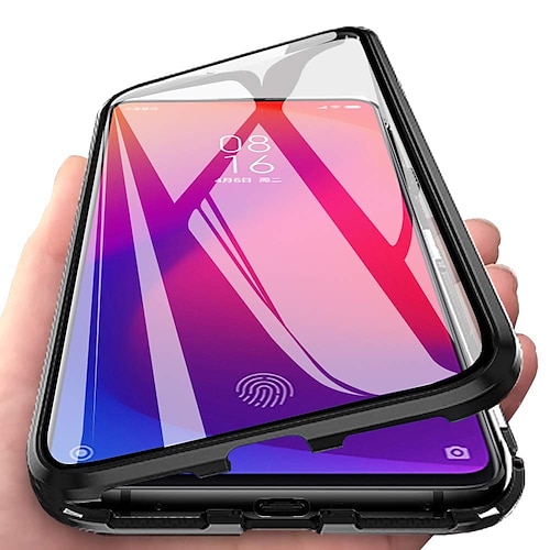 Handy Hülle Handyhüllen Für Samsung Galaxy S26 Ultra Plus S25 S24 S23 S22 S21 FE S21 Ultra Plus S20 A14 A34 Ganzkörperhülle Magnetische Adsorption mit Displayschutz Magnetisch Vollschutz Transparent Image