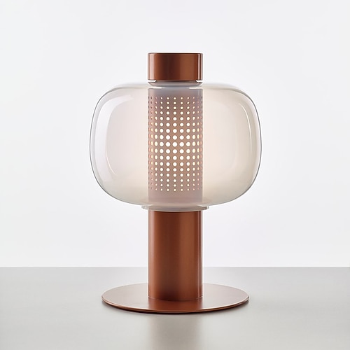 Schreibtischleuchten für Heimbüro, neueste Tischlampe, Glasdekoration, Tischlampe, LED-Tischlampe, neueste Design-Tischlampe, Leselampe, Arbeitszimmerbeleuchtung, 110–240 V Image