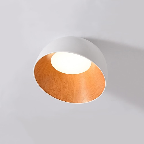 32 cm dimmbare Deckenleuchten aus lackiertem Metall im modernen nordischen Stil 220-240 V Image