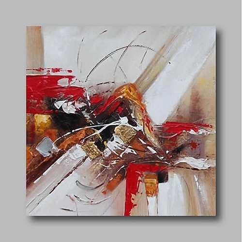 Ölgemälde handgemachte handbemalte Wandkunst abstrakte Dekoration Dekoration gestreckter Rahmen fertig zum Aufhängen Image