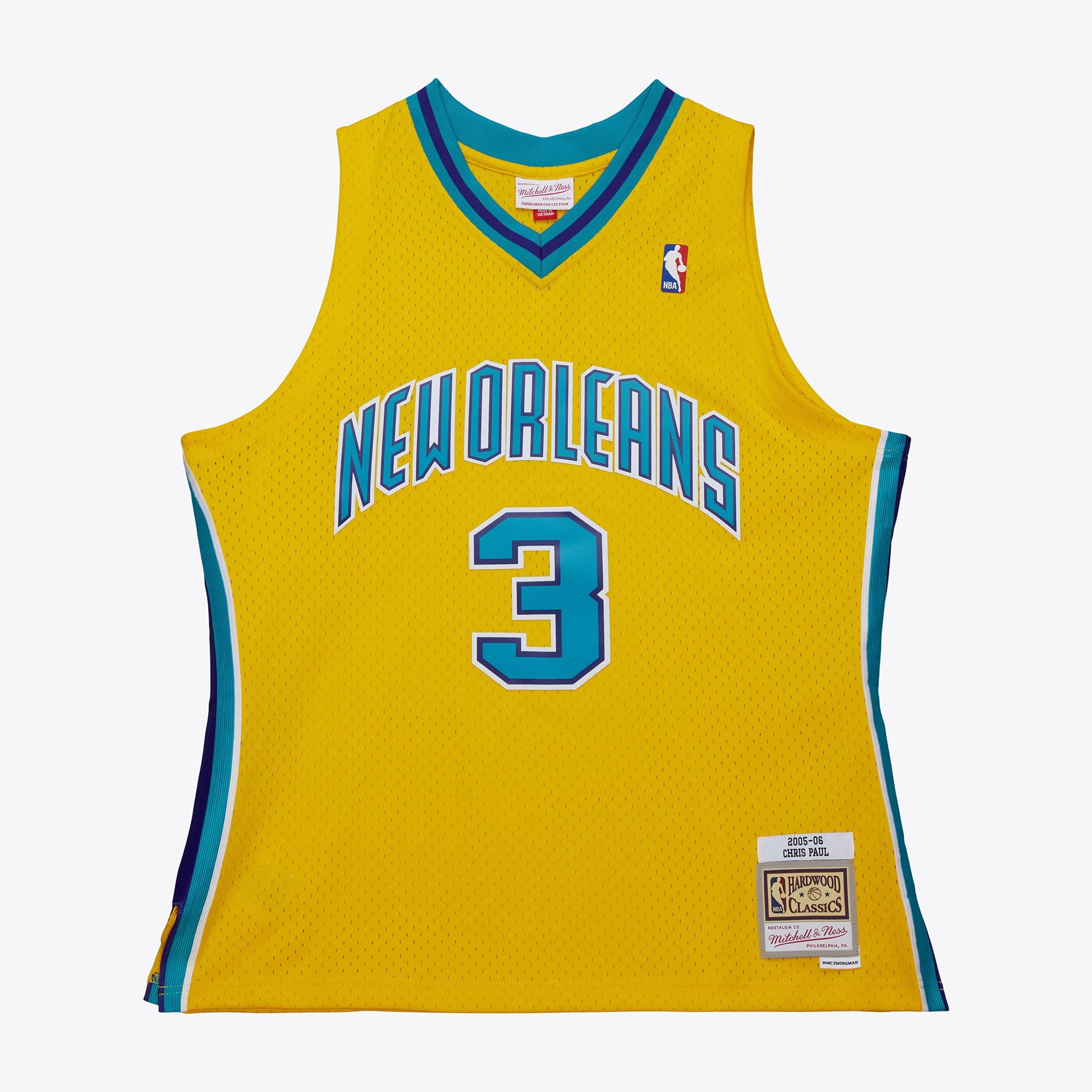 Maillot Swingman Mitchell & Ness des Hornets de la Nouvelle-Orléans - Homme - Chris Paul - Homme Taille: M