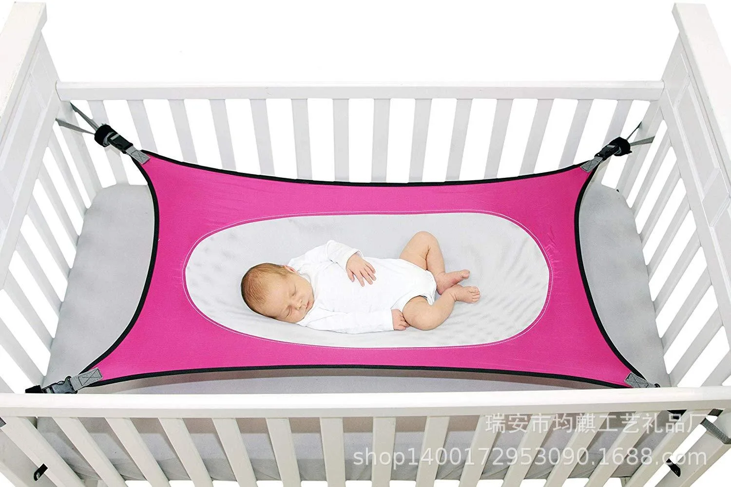 Baby-Hängematte, abnehmbare, atmungsaktive Baby-Schlaf-Hängematte, europäisches und amerikanisches Familien-Babybett Image