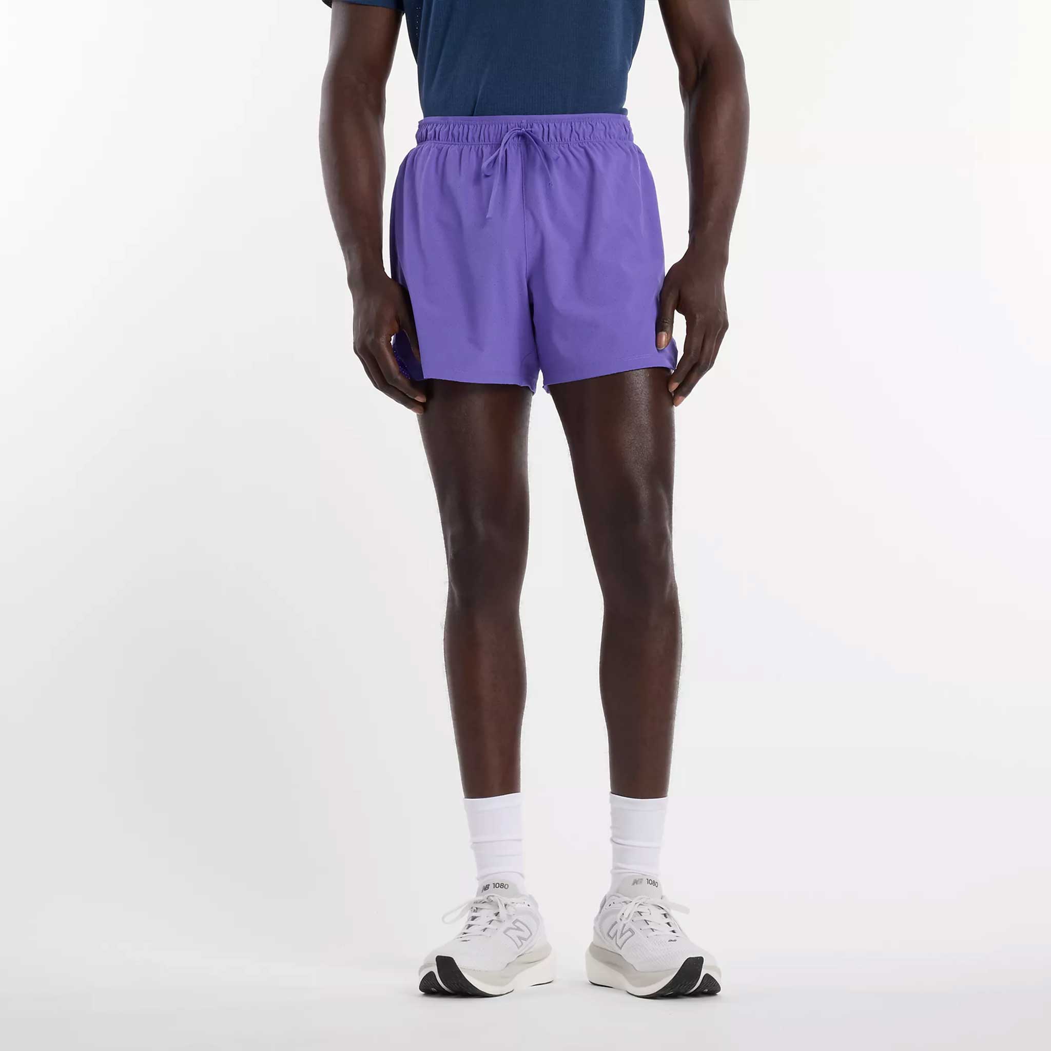 New Balance RC Short 5" Men's Running Apparel Electric Purple