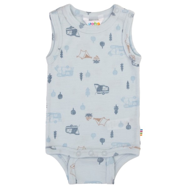 Joha - Kid's Body w/o Sleeves - Merinounterwäsche Gr 90 grau