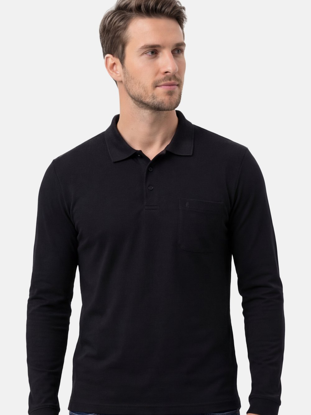 Ragman Poloshirt Herren schwarz, XXXL Image