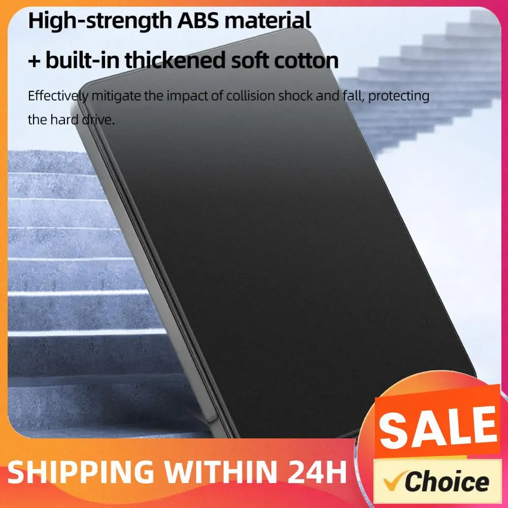 Typ-C USB3.1 SATA Mobile HDD-Box, Übertragungsgeschwindigkeit 6 Gbit/s, externes Solid-State-Laufwerksgehäuse, 2,5 Zoll, für Windows/OS/Linux-Systeme Image