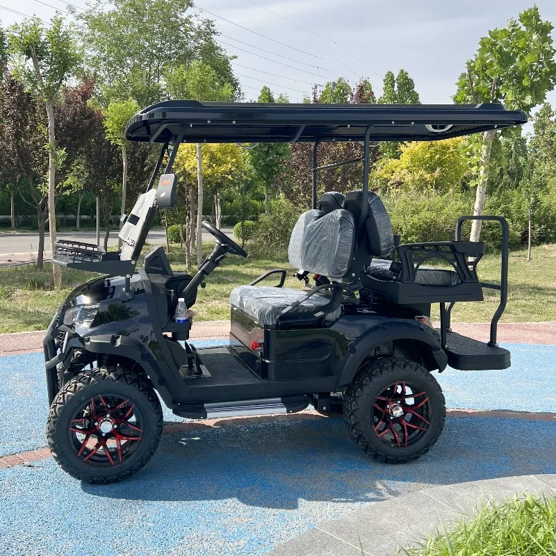 Lithium-Batterie Elektrisches Jagd-Offroad-Fahrzeug 4-6-Sitzer Freizeitfahrzeug Elektrischer Golfwagen Unterstützt Individuelle Farbgestaltung Image
