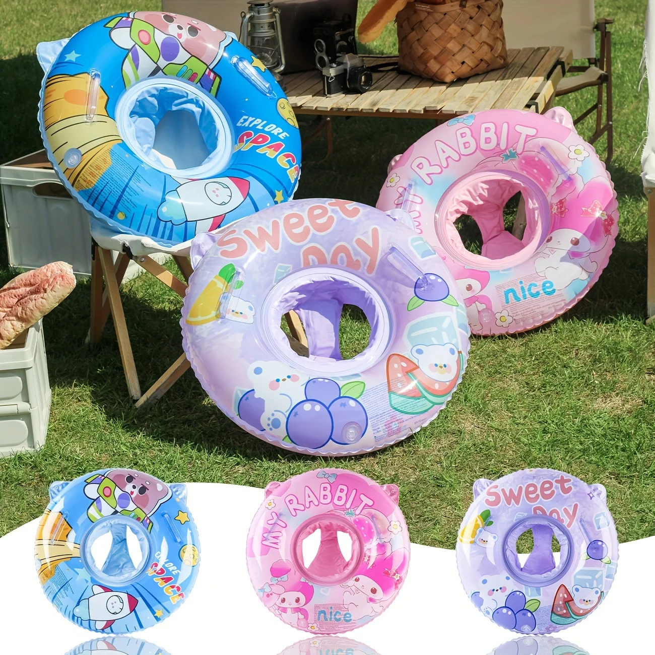 1pc aufblasbare Pools chw immer für Kinder, Schwimm rings chw immer für den Pool, Kleinkind-Pools chw immer für Babys, Strands pielzeug für die Party Image