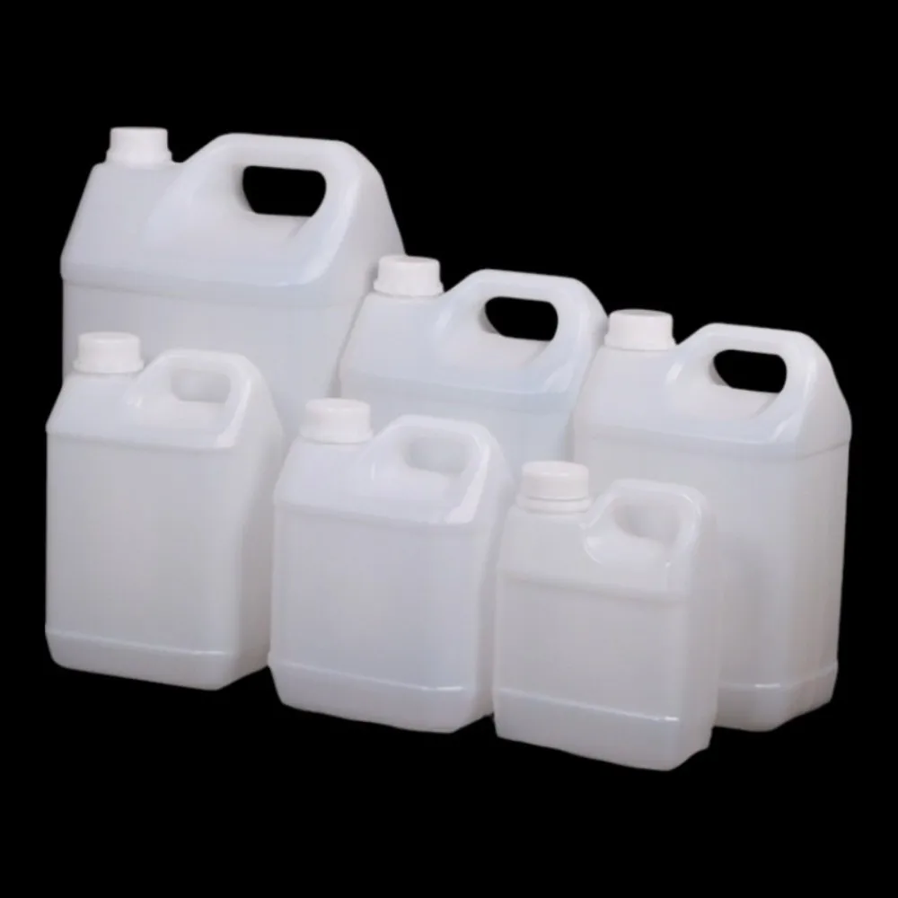 1/2/3/4/5/6/10L Luftdichte Kunststoffflasche mit Deckel, lebensmittelechter HDPE-Eimer, versiegeltes Öl-Kanrikagel-Shampoo mit großem Fassungsvermögen Image