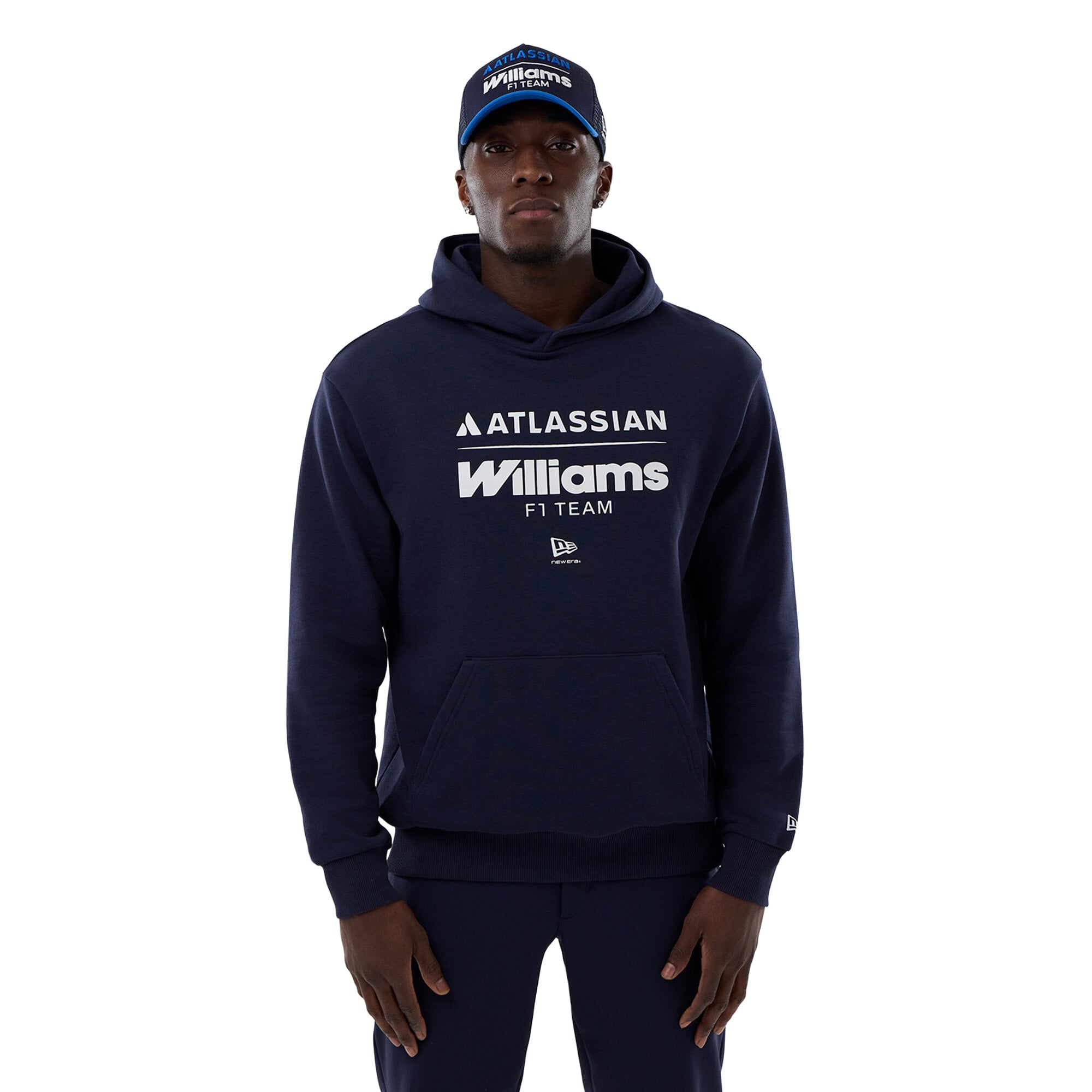 Sweat à capuche unisexe Williams Racing New Era Logo - unisexe Taille: L