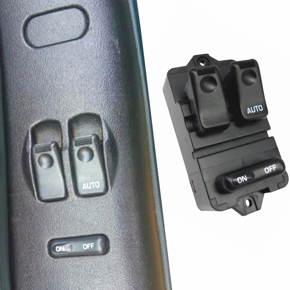 Malcayang Fensterheberschalter Vorne Rechts Elektrischer Hauptfensterschalter 513782 R-D für Mazda 323F 1994-1998 Image