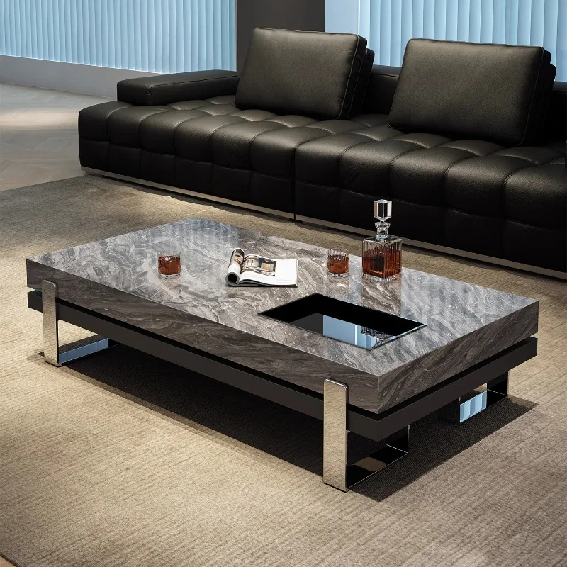 Dekoration Luxus Couchtisch Modernes Schlafzimmer Wohnzimmer Designer Beweglicher Beistelltisch Einzigartige stehende Meubles Wohnmöbel