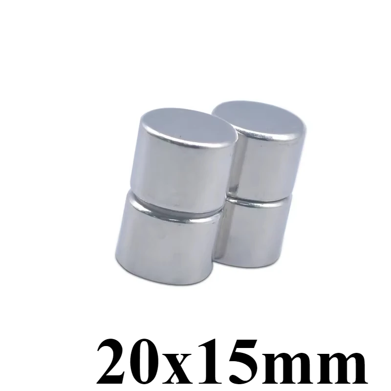 20 x 15 große runde Magnete, 20 x 15 mm, für Heimkühlschrank, Büro, Heimwerken, 20 x 15 mm