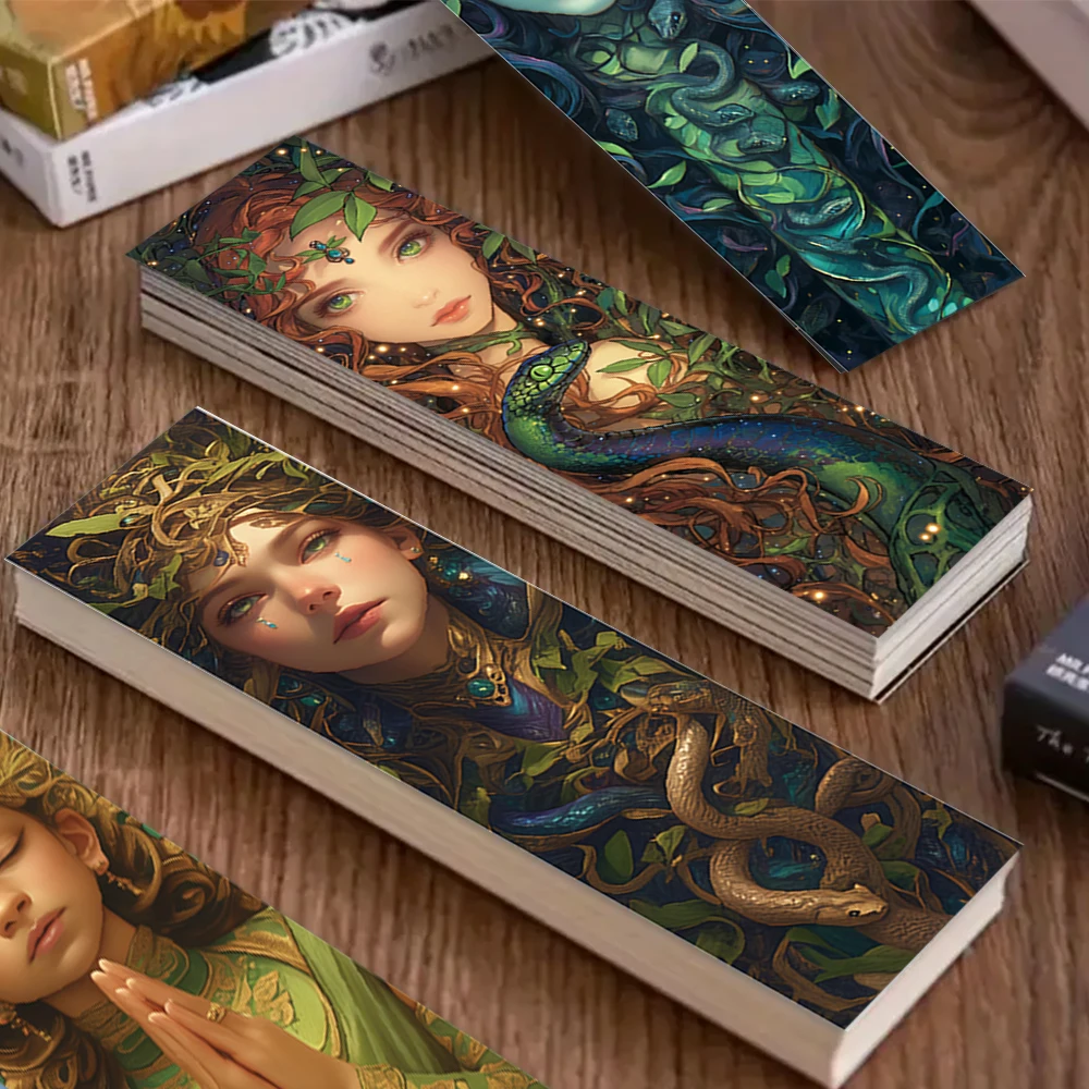 32-teilige Lesezeichen der Mythologie-Serie, Schulanfangssaison, Weihnachten, Halloween, Lehrer, geeignet für Leser und Geburtstagsgeschenke Image