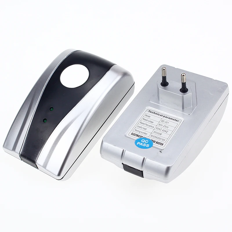 1 stücke Neue Power Energie Strom Sparen Box Saver Stecker Gerät Spannung 15KW 90V-250V Energie Saver EU UNS UK Stecker 90V-240V Image