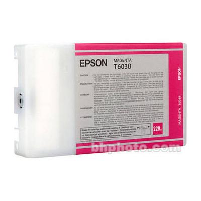 Epson T603B00 Magenta UltraChrome K3 Ink Cartridge (220mL) T603B00