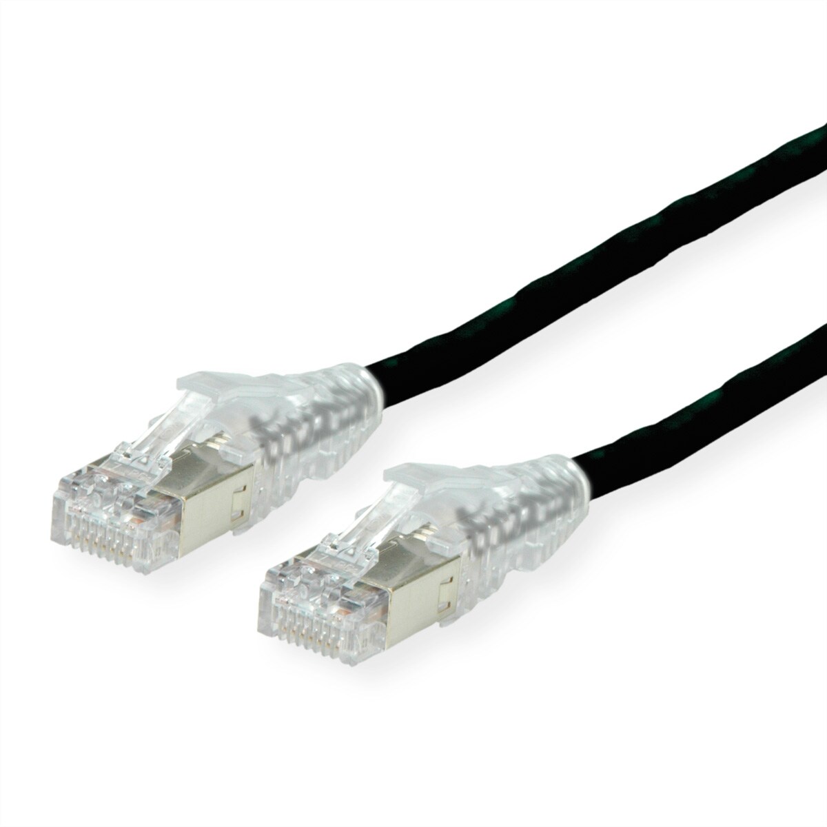 SECOMP DÄTWYLER Patchkabel Cat.6A (Class EA) S/FTP, CU 7702 flex LSOH, AMP v2, schwarz, 10 m Image