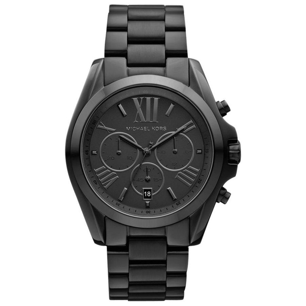 Elegante Michael Kors MK5550 Damenuhr - Schwarzer Edelstahl