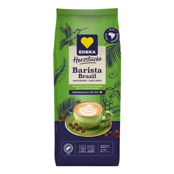 EDEKA Herzstücke Kaffeebohnen »Barista Brazil« 1000 g Image