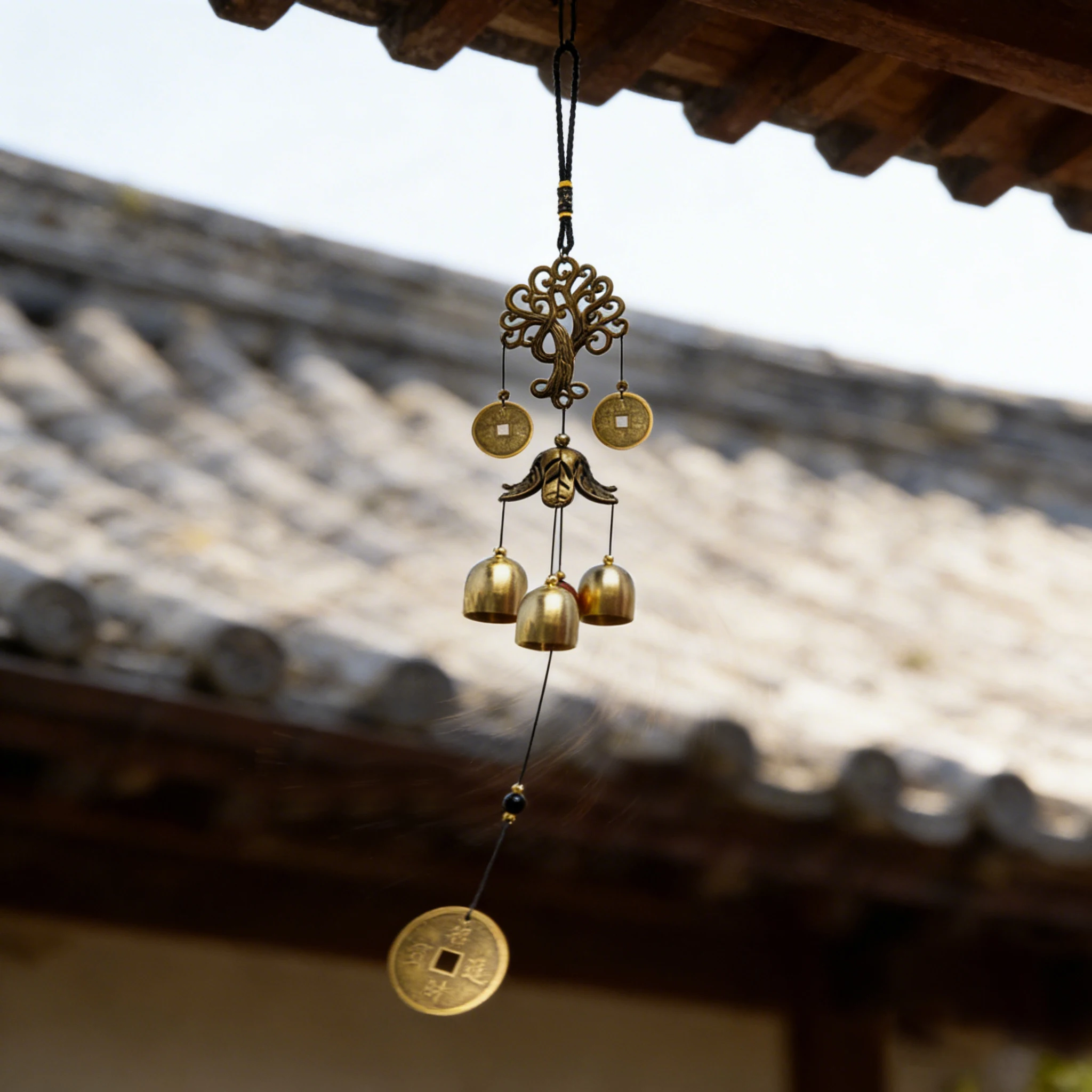 Feng Shui Lucky Tree Wind Chimes for Outdoor Home Garden - Lucky Wind Chimes for Outdoors